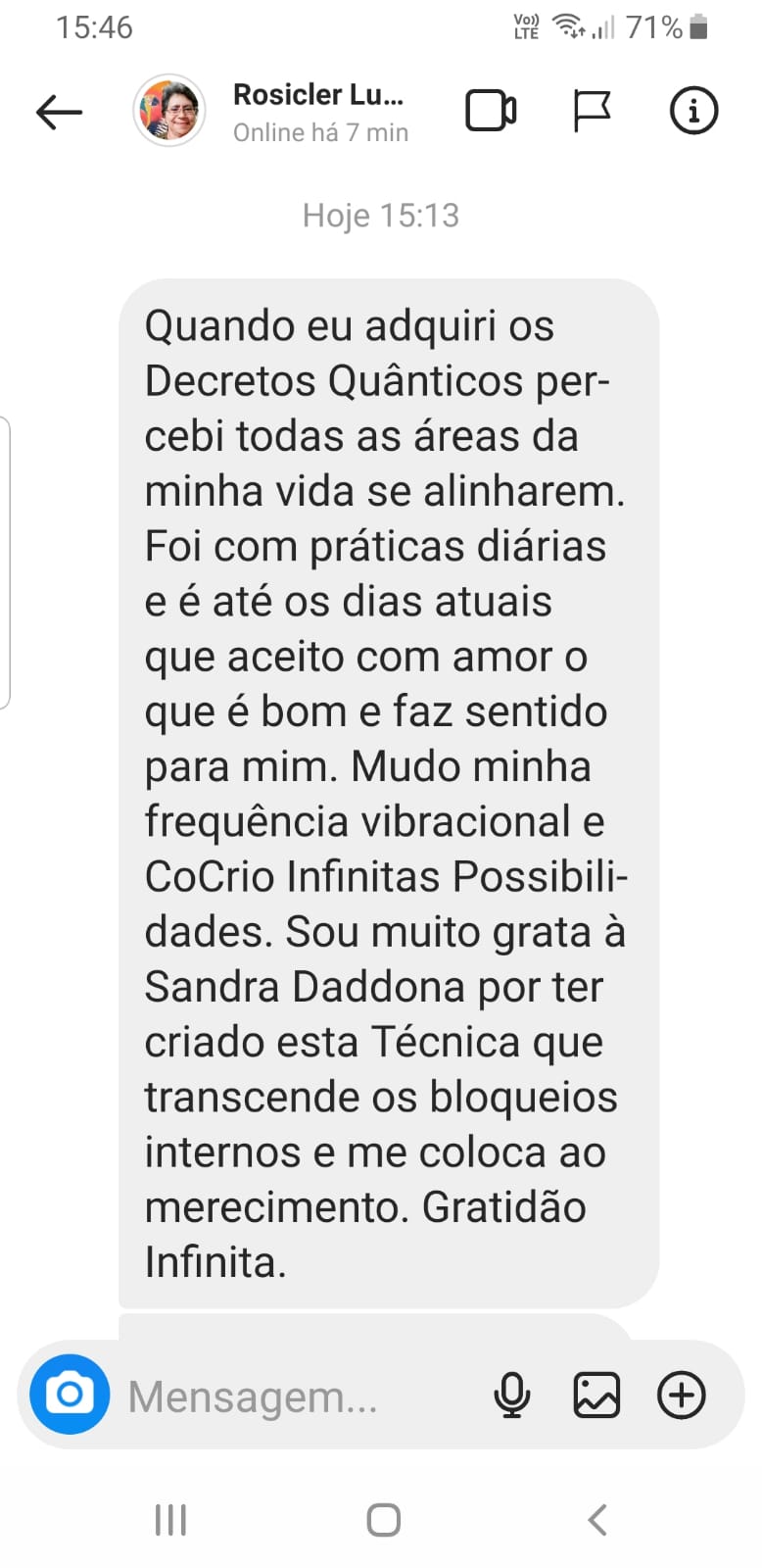 depoimento vc din 1